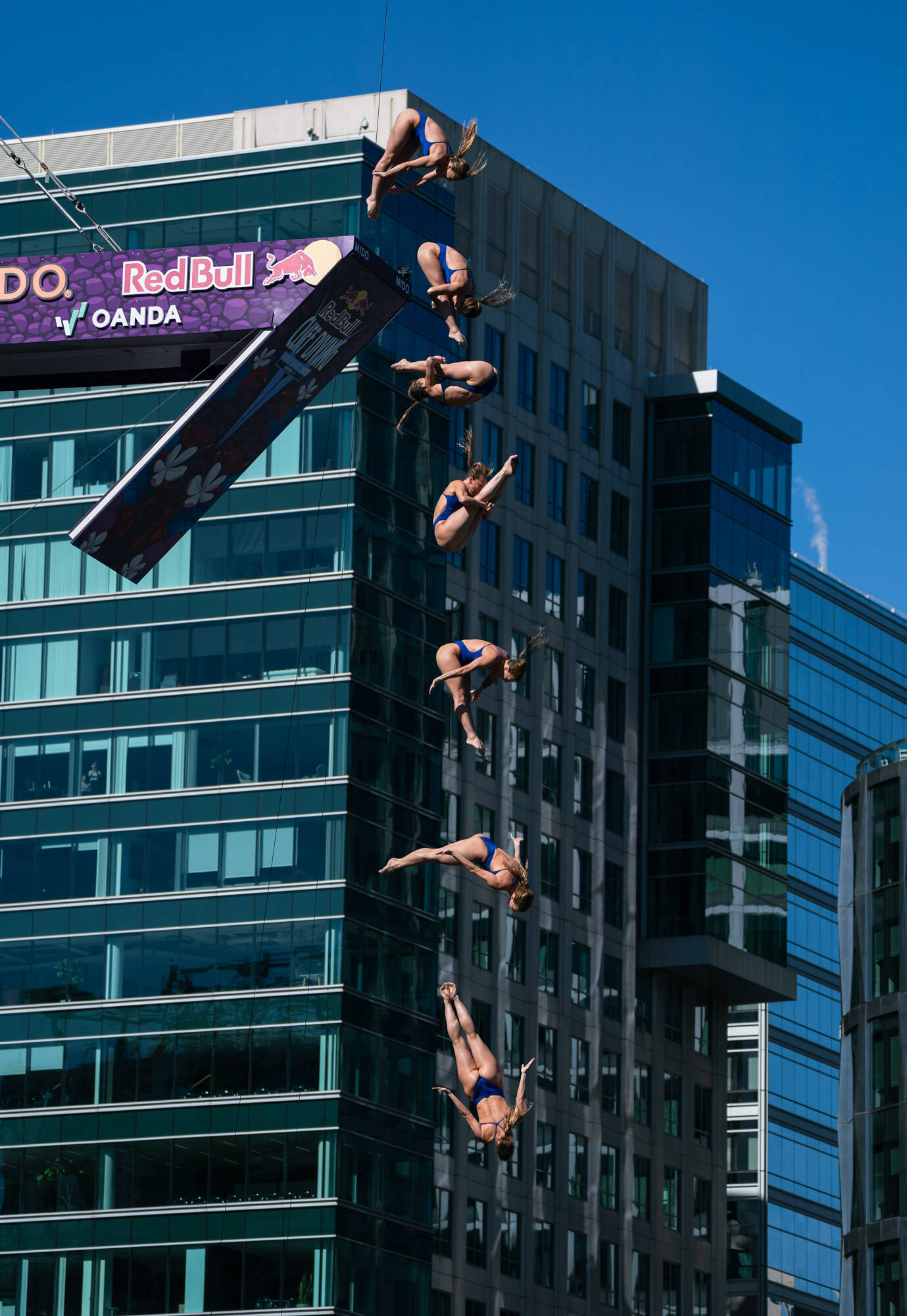 Kaylea Arnett in third dive